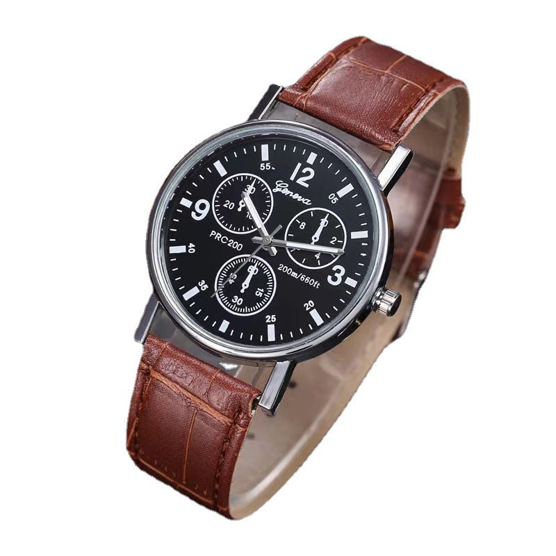 Fashion Casual All-matching Montre Quartz Homme