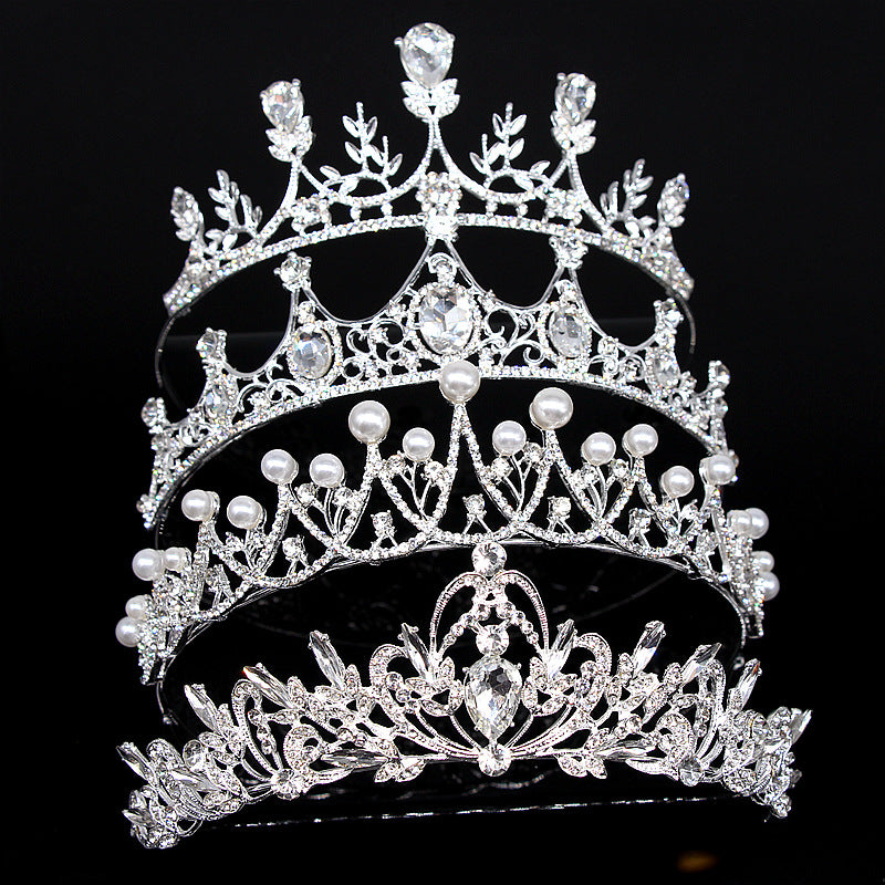 Super Glitter Pearl Strass Headband Heress