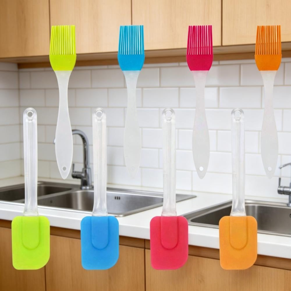 Silicone Brush and Spatula Set