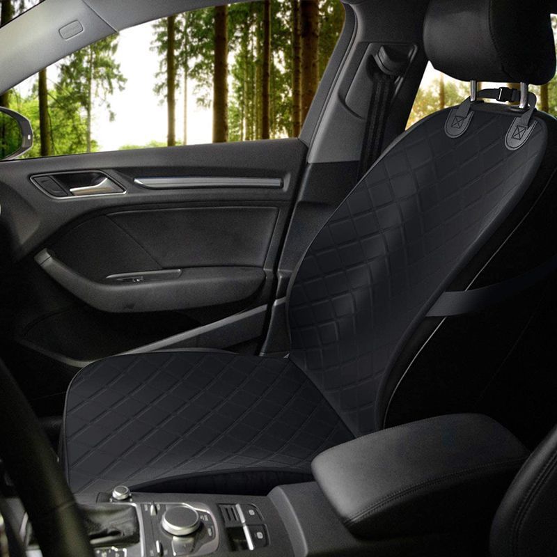 Siège de voiture simple amovible et lavable à l'ourlet élastique