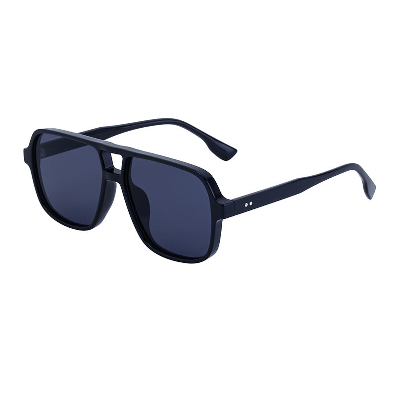 Lunettes de soleil Retro Double-Beam pour hommes