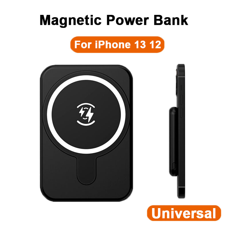 Mini Banque de puissance magnétique 5000mAh sans fil