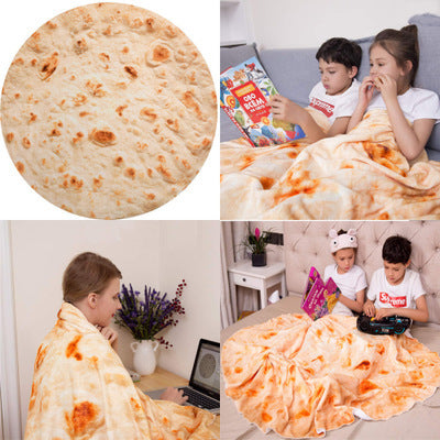 Couverture de crêpe de maïs