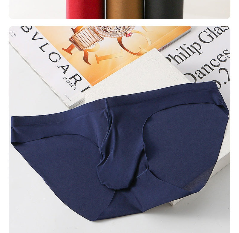 Slip homme sans couture de soie de glace