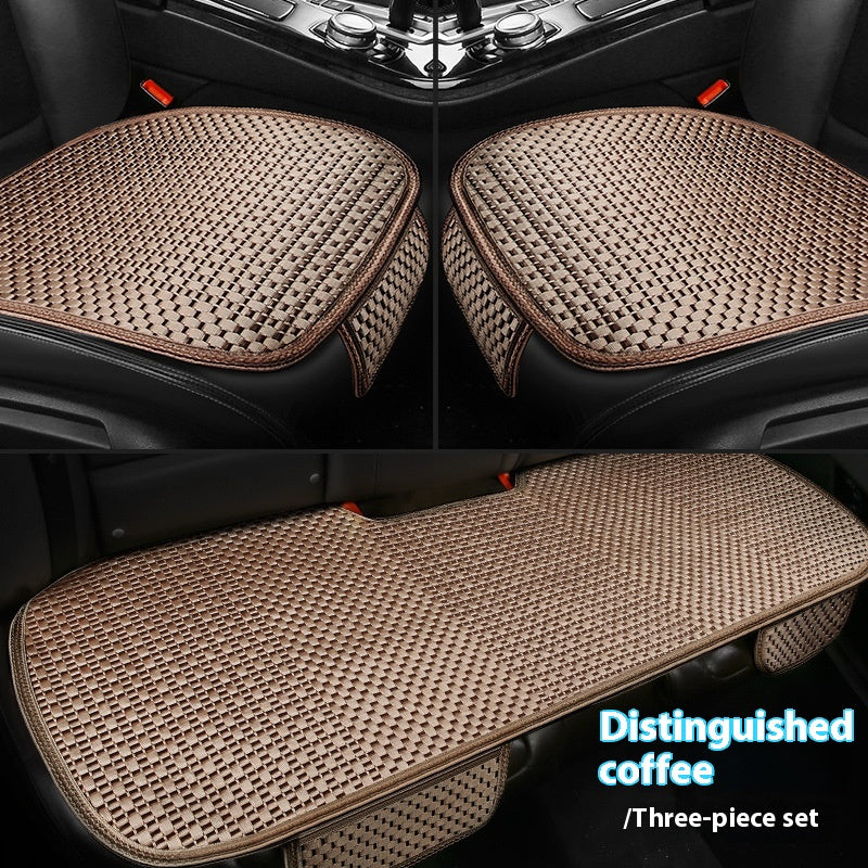 Coussin d'été minimaliste de siège de voiture en soie de glace