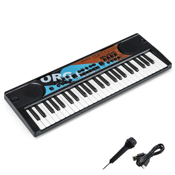 49 clés Clavier électronique pour enfants avec microphone