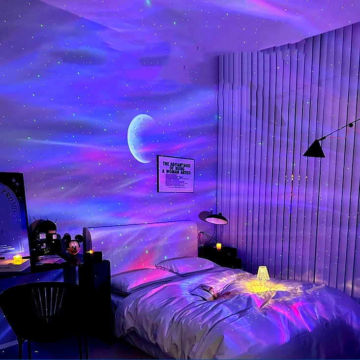 Northern Lights Starry Sky Projection Lamp Romantic Bedroom Ambiance Starry Dream