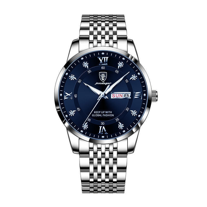 Lumineux montre homme mode coréenne