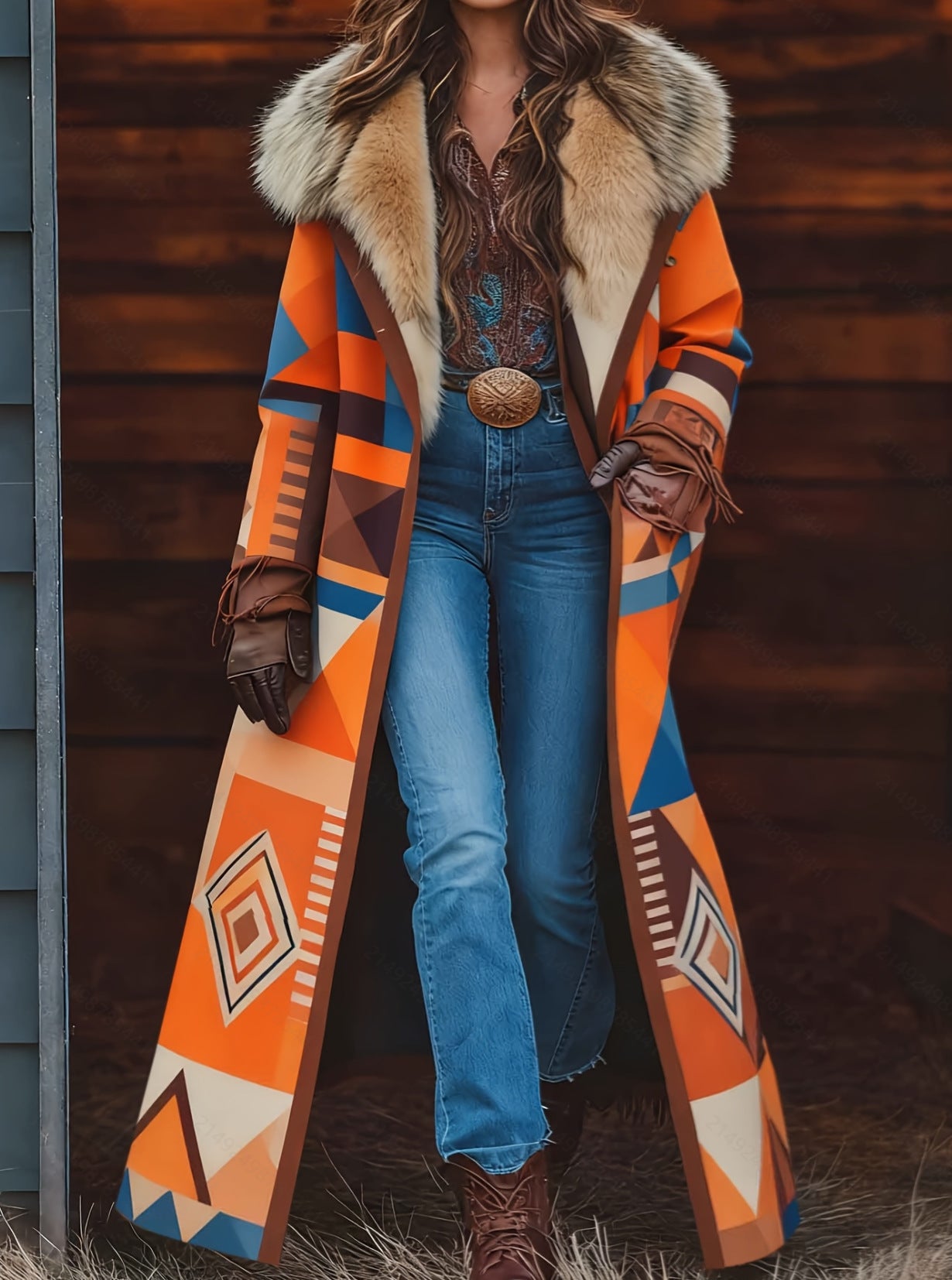 Retro-style En peluche brise-vent mode et chaud pour l'automne et l'hiver