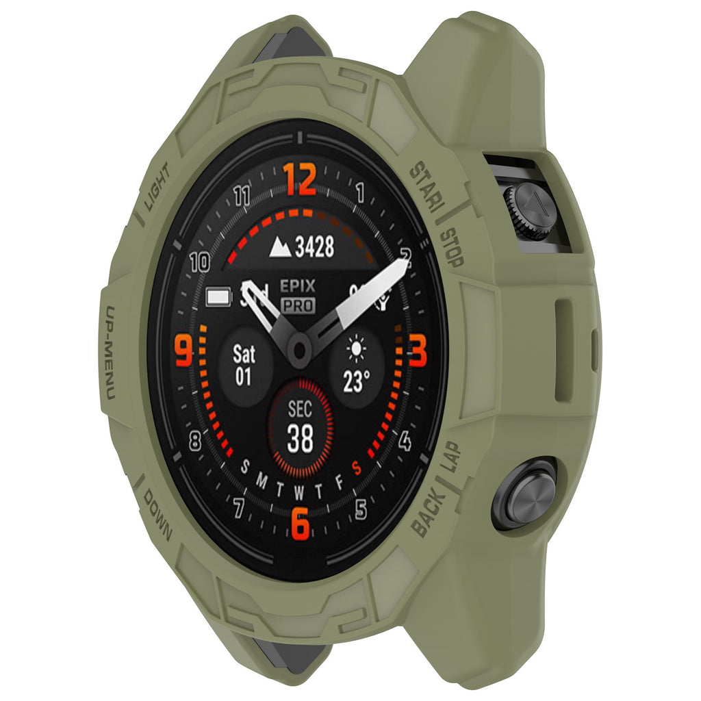 Couverture de protection pour boîtier de montre Epix Pro Armor