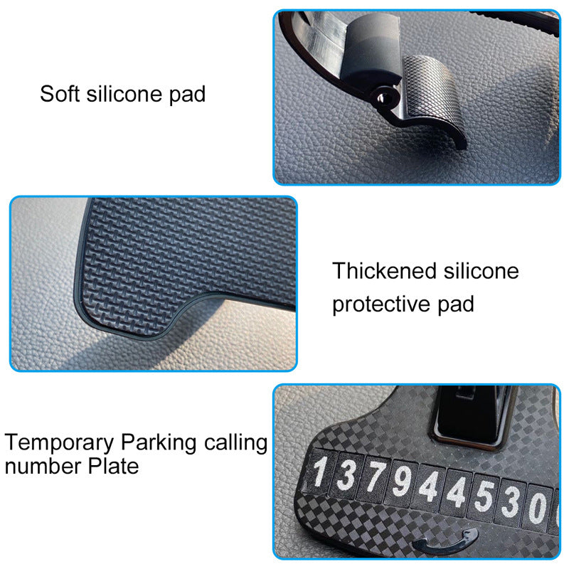 Support de téléphone de voiture Snap-on Dashboard Car Clip