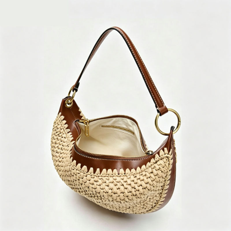 Sac de corps en sous-bras tissé élégant