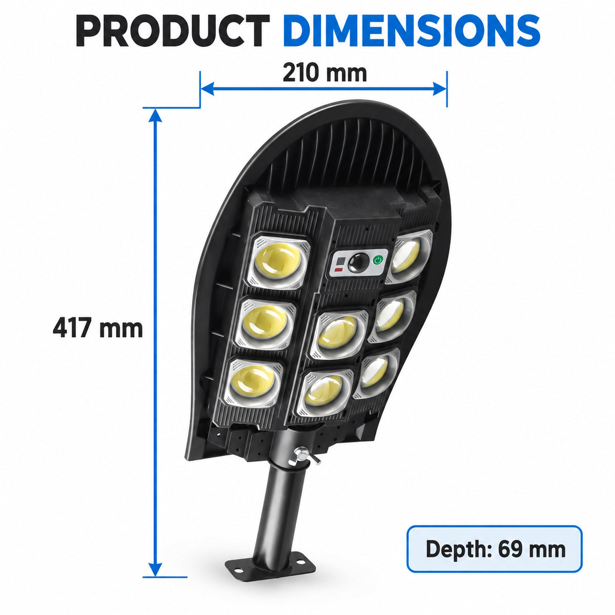 Solar Powered Motion Sensor COB Garden Light W7102B 3 Green For Yard Decoration LED Landsc