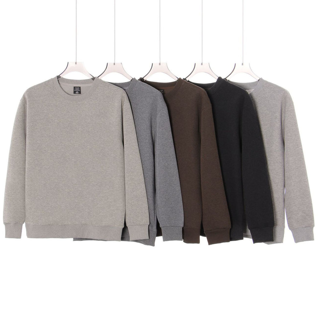 Hommes Hoodie à manches longues poids lourd