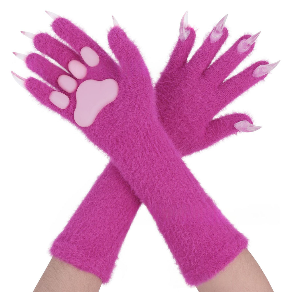 Gants longs tapis de viande de silicone d'Halloween