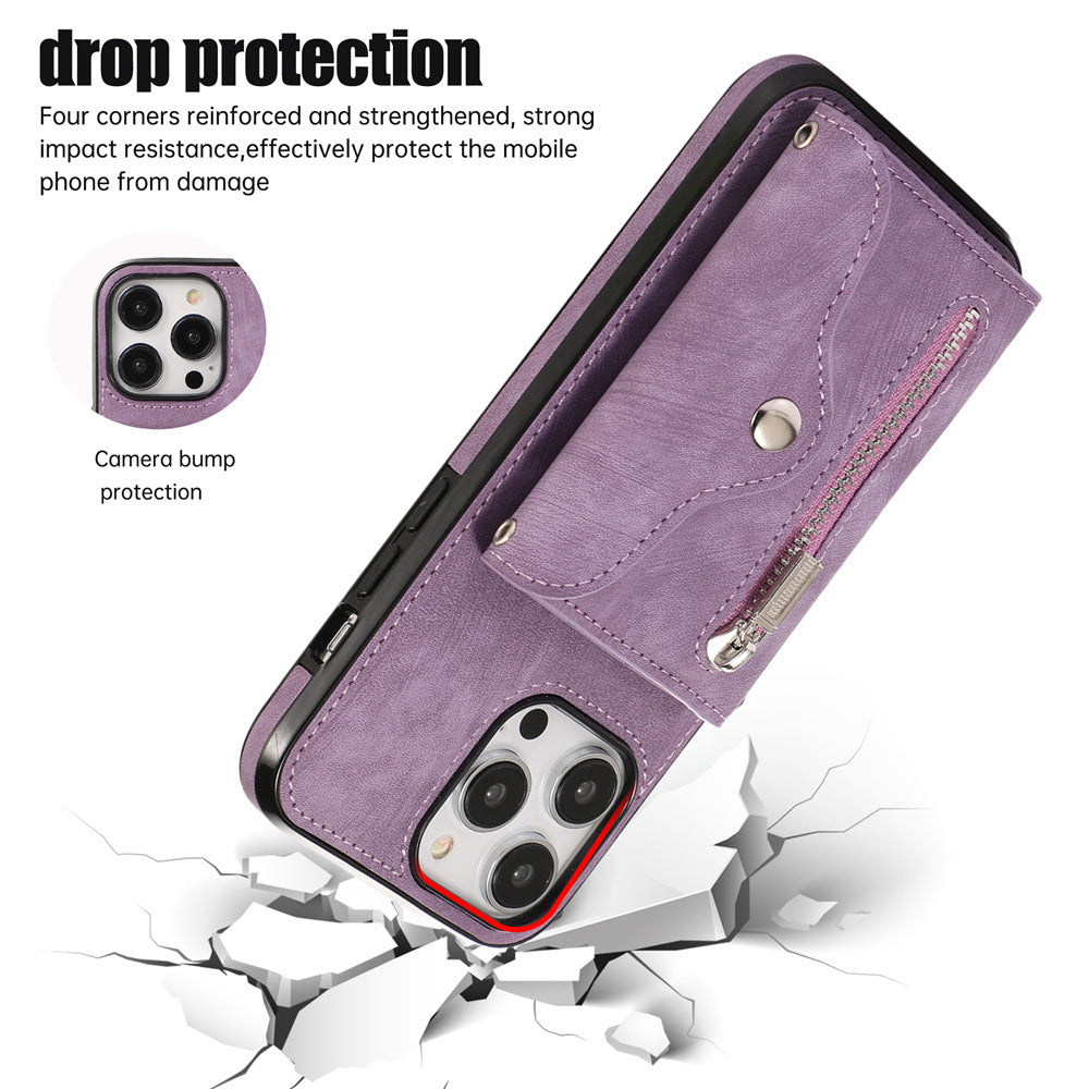 Crossbody de protection du boîtier téléphonique