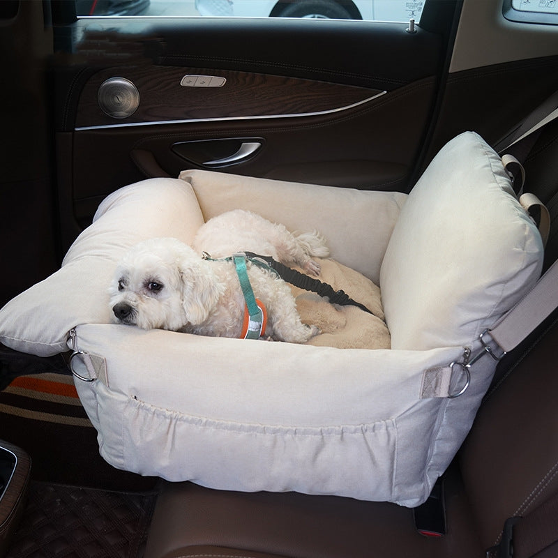 Linge de voiture Siège de sécurité lit de chien avant