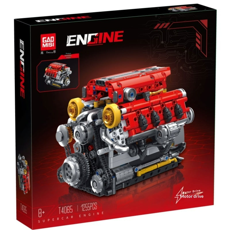 T4065 Moteur Dynamic-Drive Construction Bloc Modèle Pièce d'affichage STEM Jouet