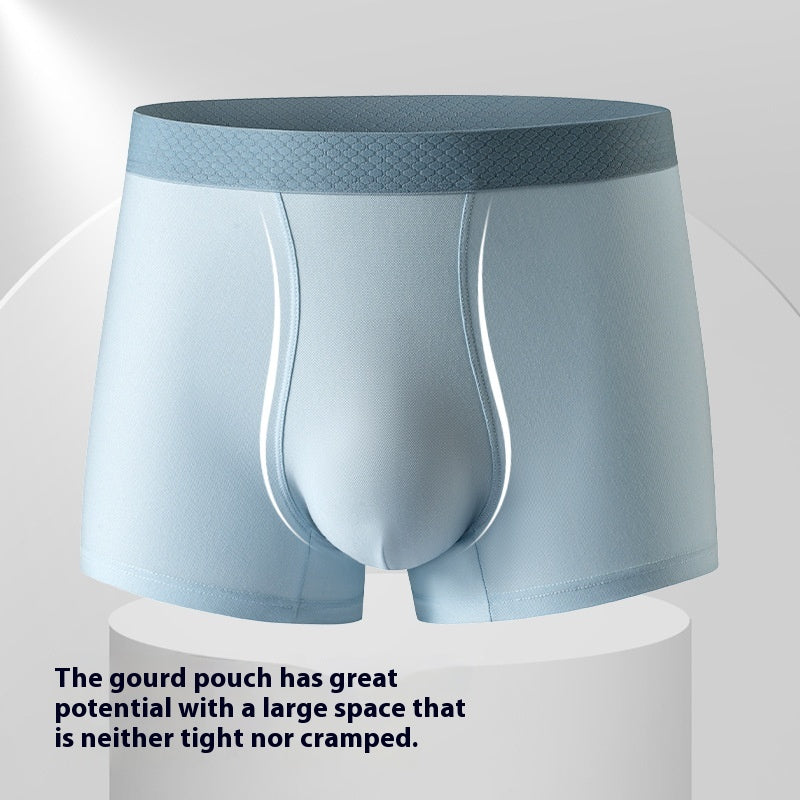 Boxer modal en nylon Shorts pour hommes d'âge moyen et vieux Boxers
