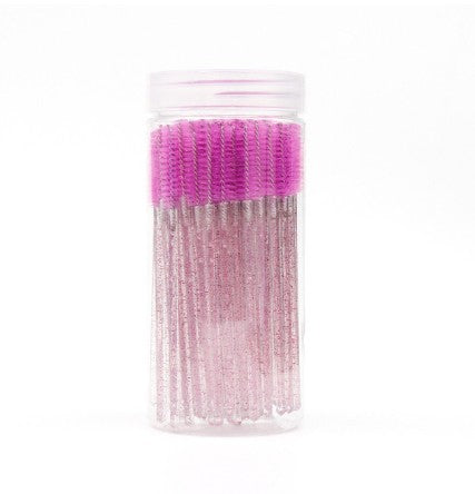 Mascara jetable en cristal en bouteille couleur spirale Tour