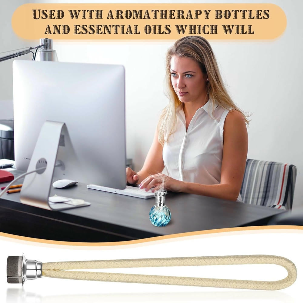 Ensemble de 2 Wicks de lampe parfumée pour la pièce aromatique et la décoration à la maison — Accessoires de partie