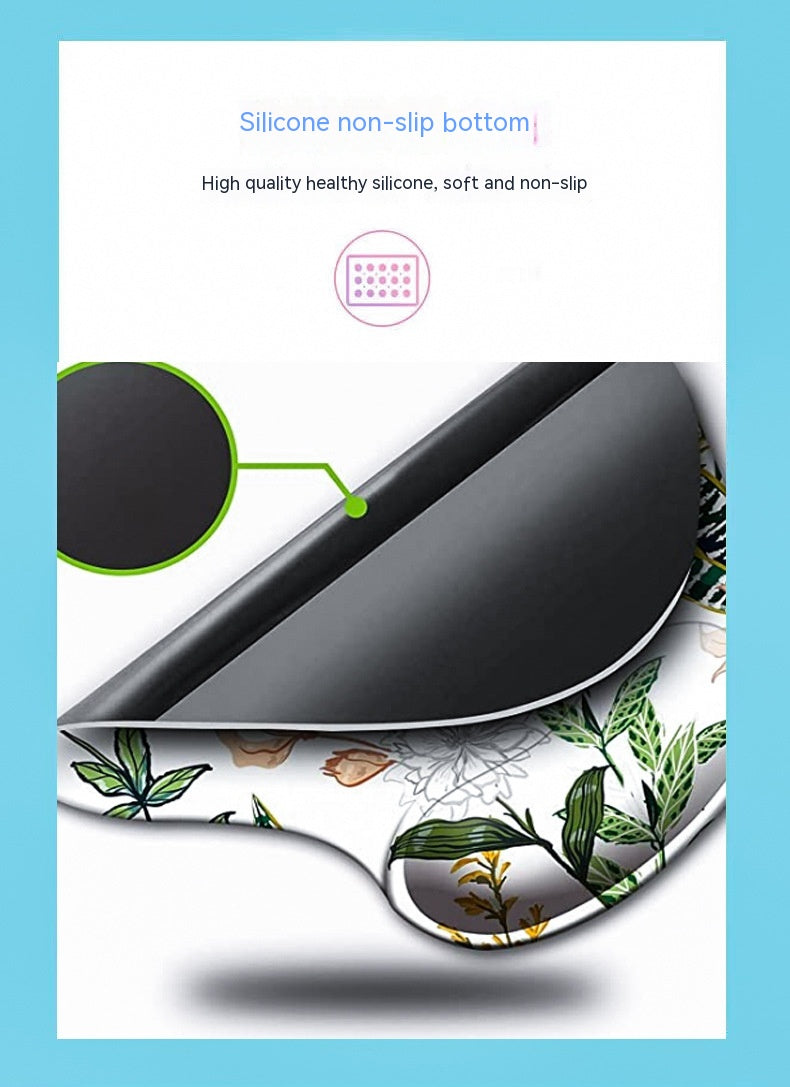 E-Commerce Wristband Rubber Sole Keyboard Pad Flower Game Jeu de bureau