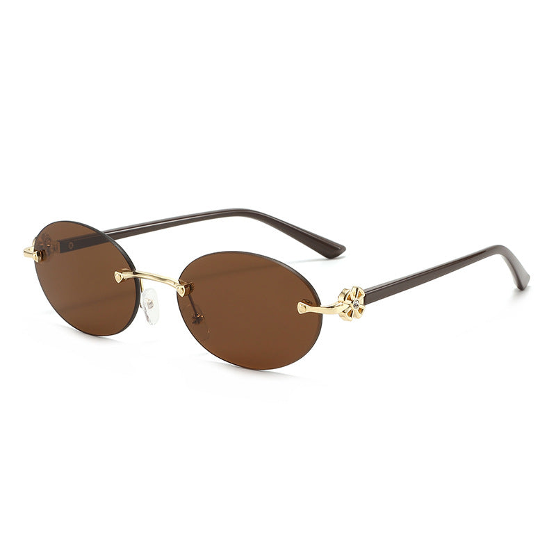 26 Lunettes de soleil mode sans cadre