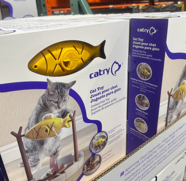 Distributeur de nourriture pour chats pour soulager l'ennui