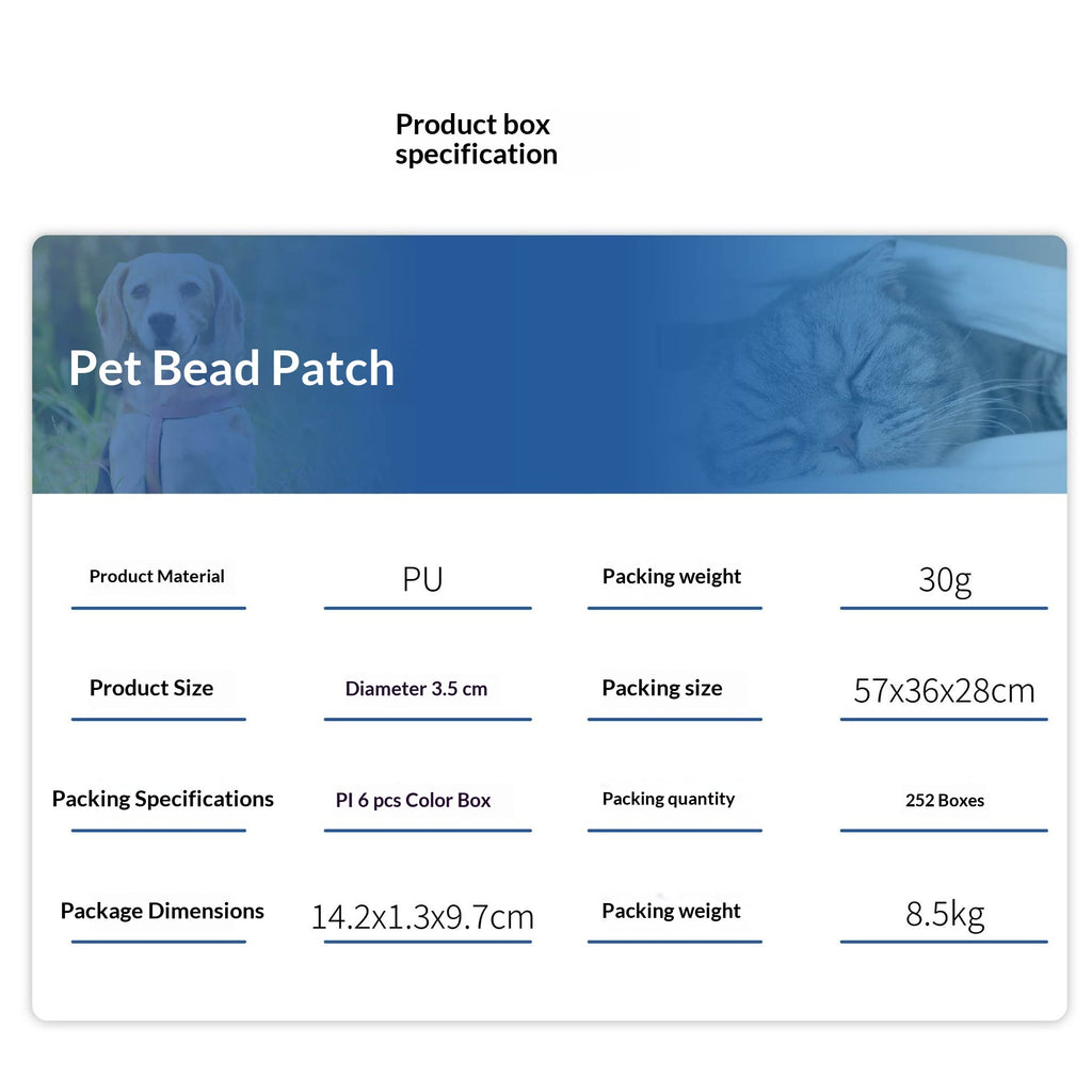 Cat facial pheromone mood-calming patch