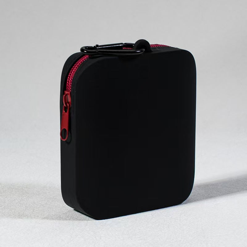 Sac de nourriture pour chiens en silicone extérieur portable