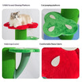 Miao Xianer Cat Jeu plate-forme de saut en forme de plante verte