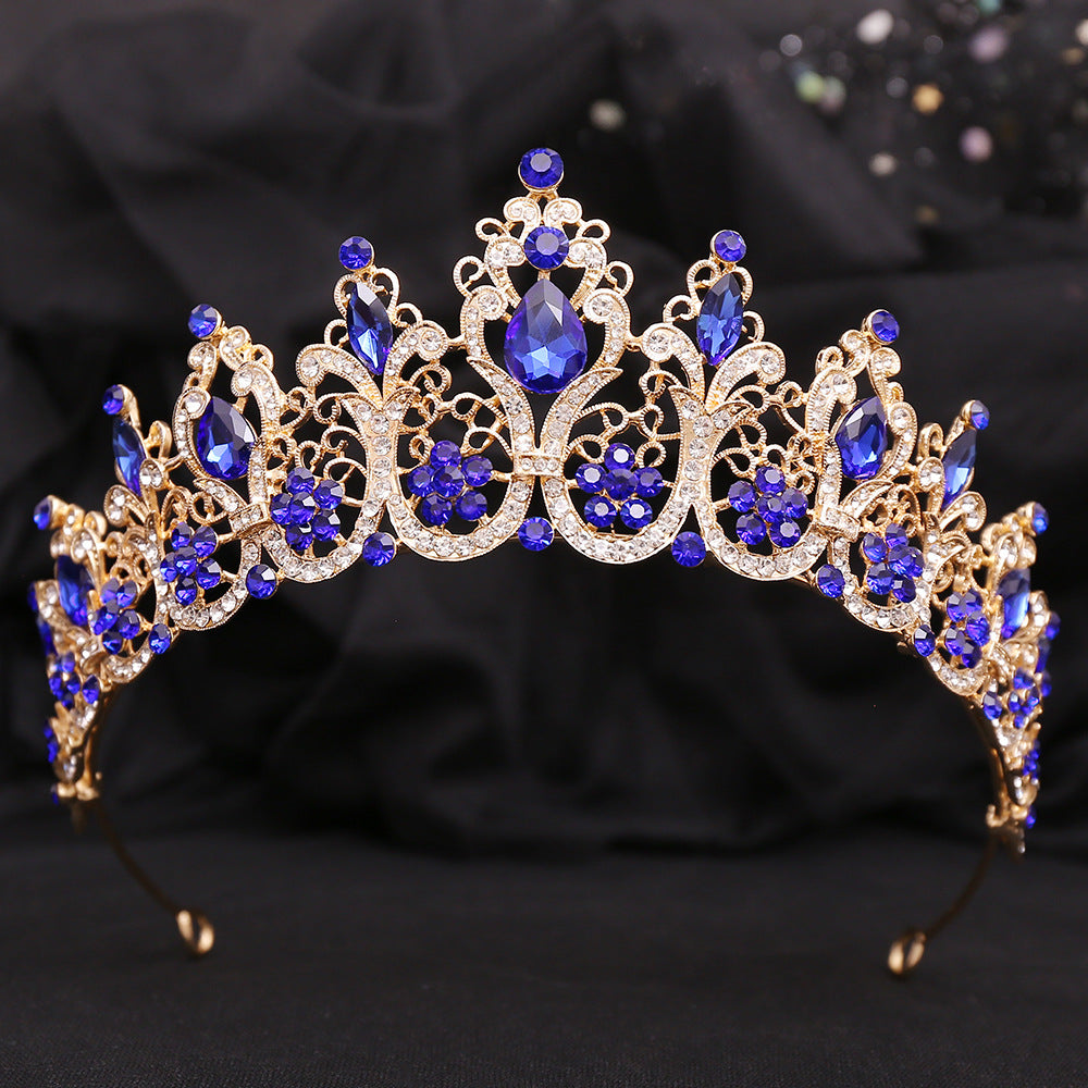 Tête de mariée en cristal européen et américain