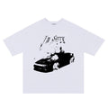 T-shirt rétro gothique pour hommes King-Size Style Harajuku