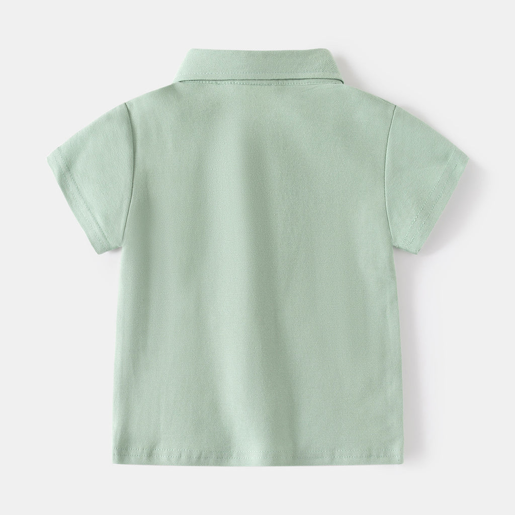 Chemise Polo coton manches courtes pour garçons