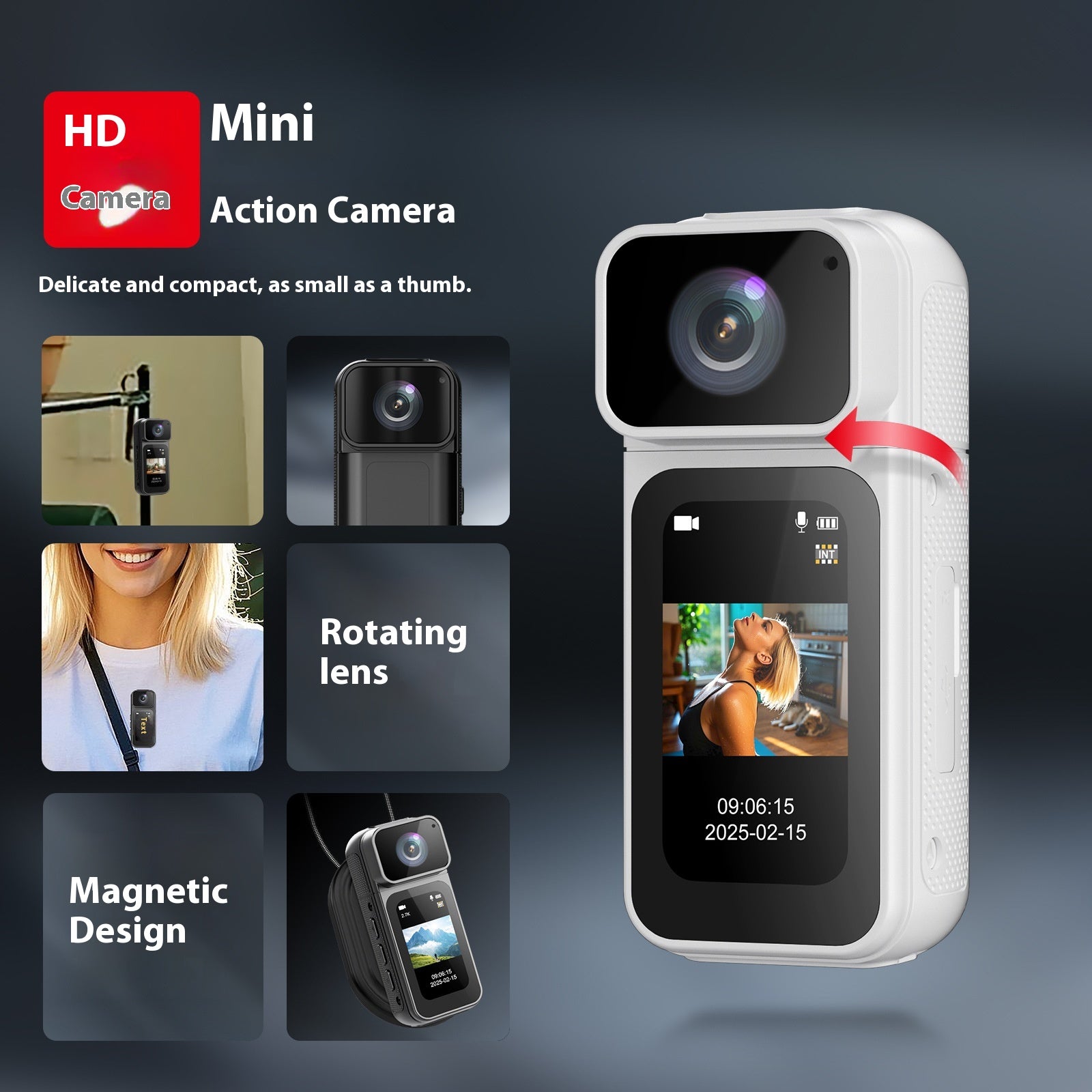 Caméra de sport HD S80 Caméra extérieure anti-shake