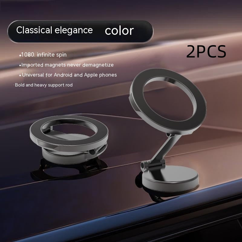 Support de téléphone magnétique pour voiture pliable tout-métal pour voiture plus forte Magnet Dashboar