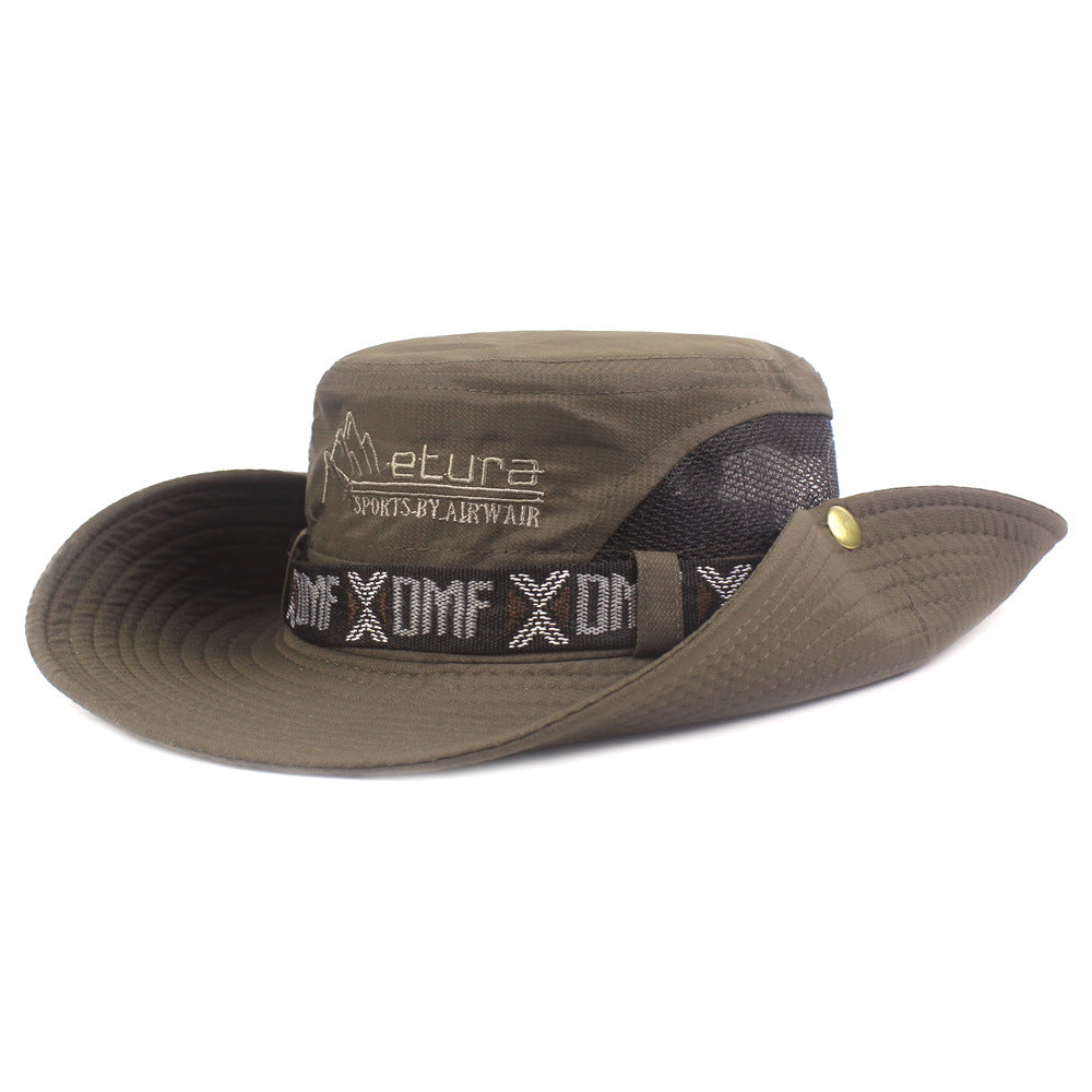 Chapeau de soleil extérieur en coton pour hommes