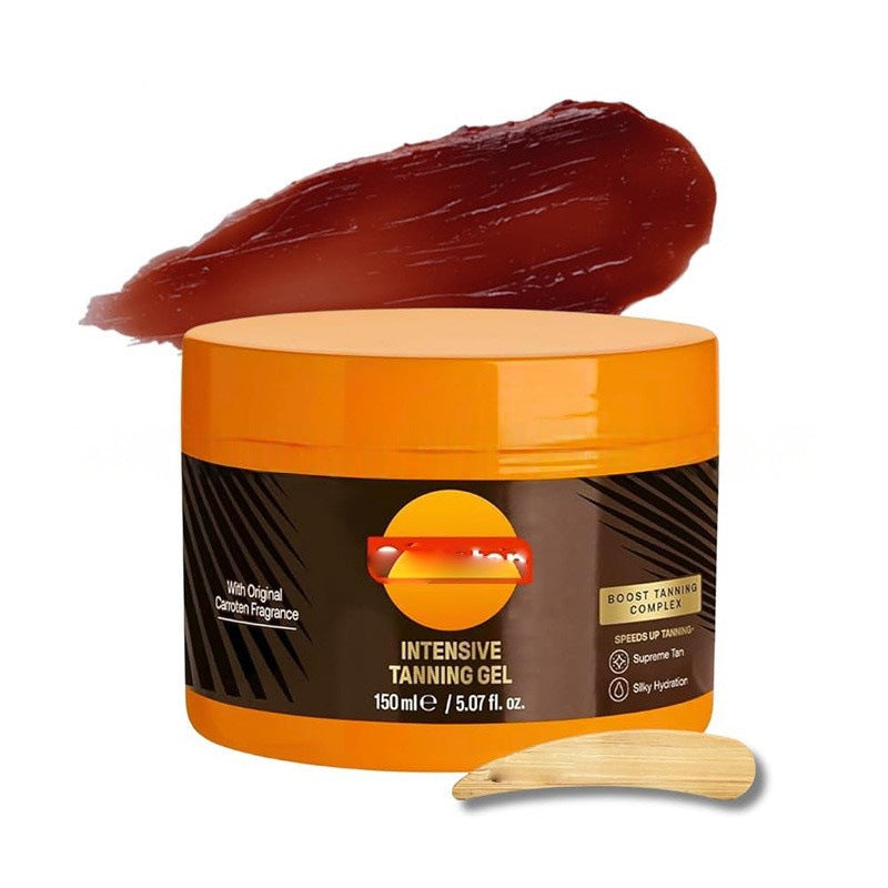 Gel de bronzage du soleil Lotion crème noire