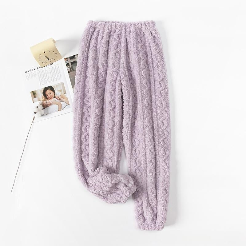 Pantalon de sommeil paresseux pour femmes Pantalon d'automne et d'hiver Pantalon de salon