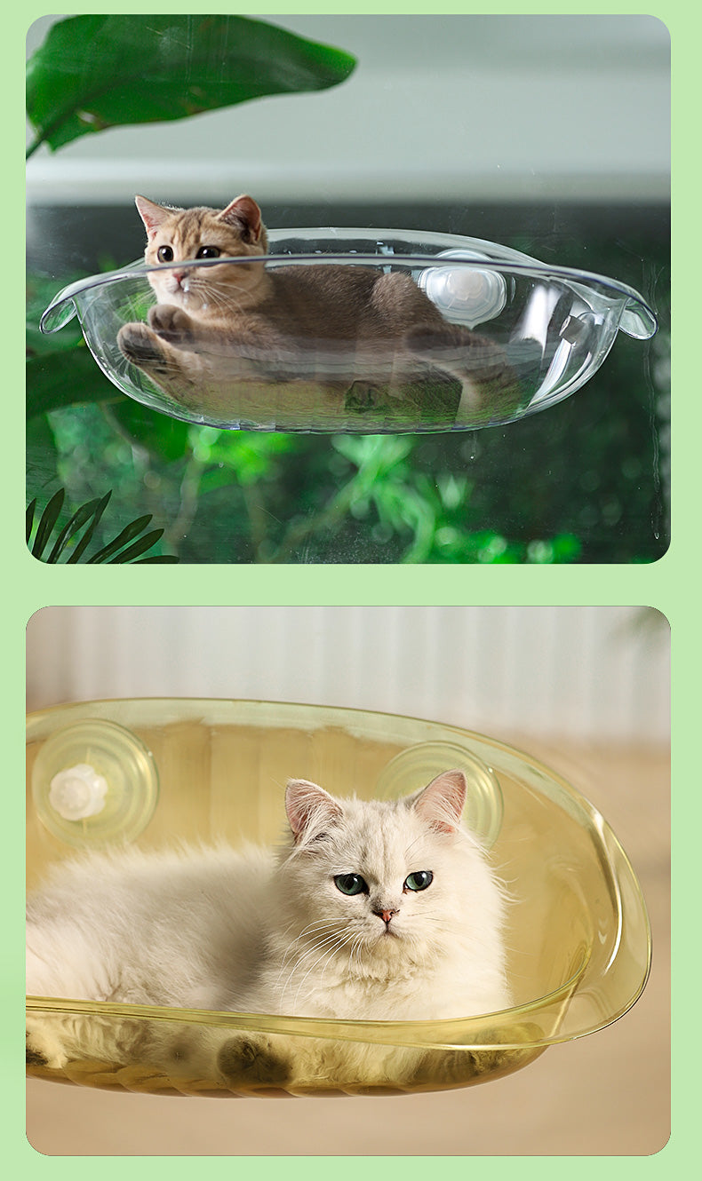 Cadre universel d'escalade de chat Fenêtre de chat Super Lit suspendu Swing Balcon côté lit Sle verre