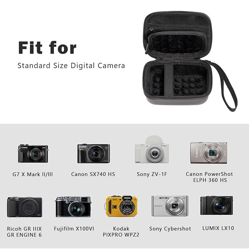 Cas multifonctionnel de caméra Hard Shell