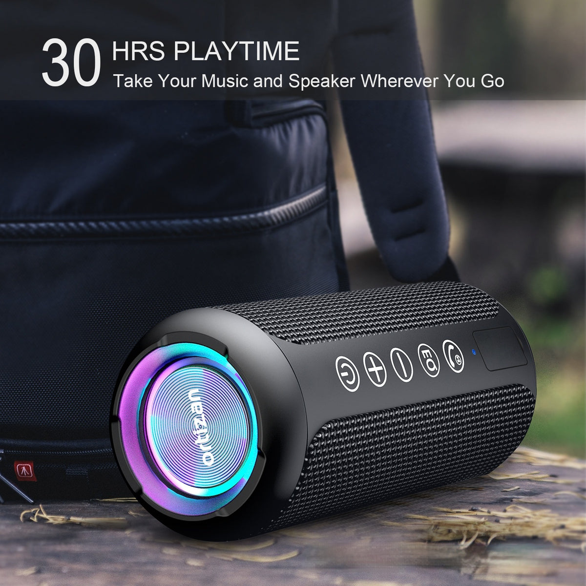 Haut-parleur Bluetooth sans fil Sous-woofer Portable Carte Insert Bluetooth Audio System
