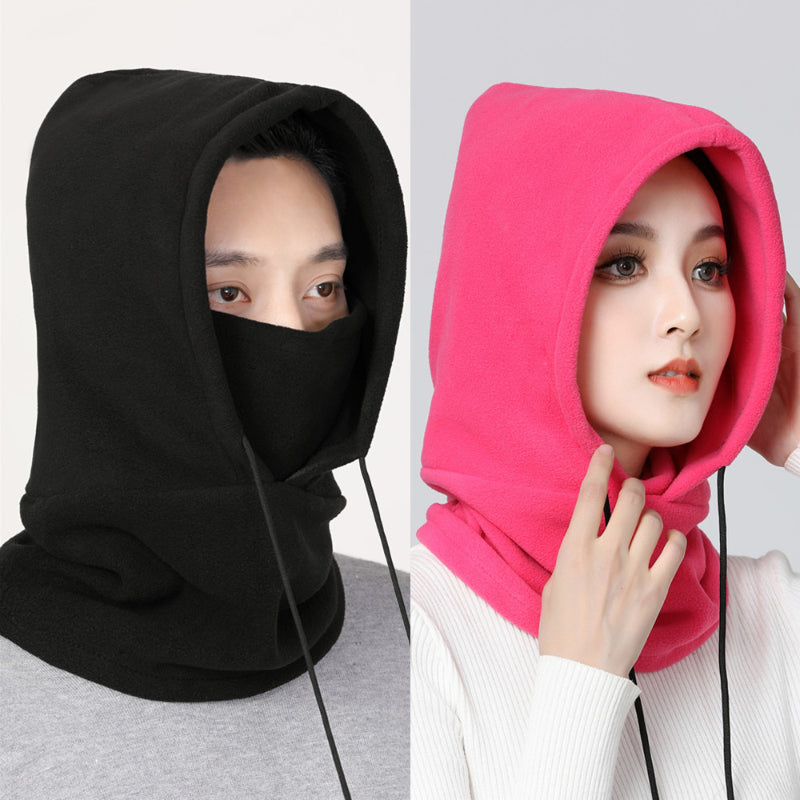 Écharpe de chapeau tout-en-un et masque avec protection de l'oreille vous garde chaud et blocs Les