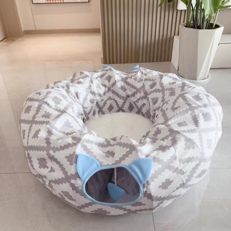Jouet de chat pliable Tunnel plus grand diamètre