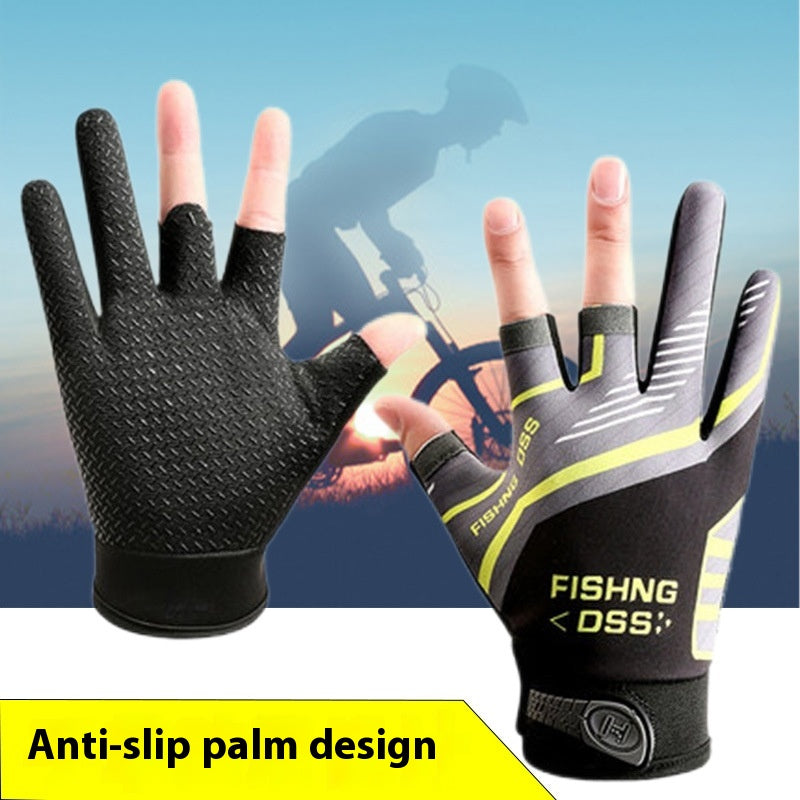 Gants de pêche à vélo Lure Protection solaire
