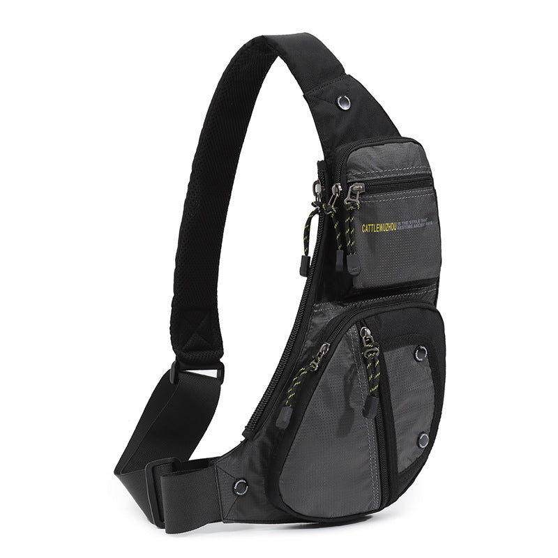 Poitrine pour hommes Outdoor Multi-fonctionnel Sac de Messagerie Epaule