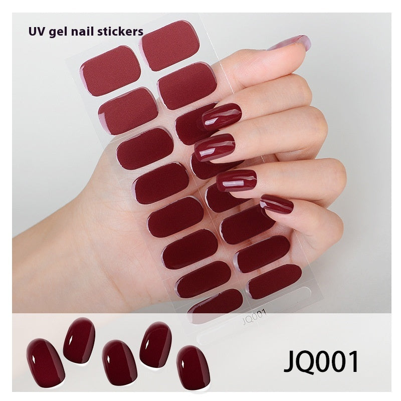 Sticker à ongles gel durcissant la lumière