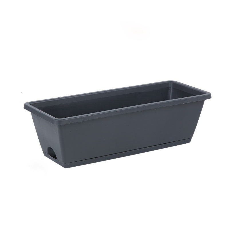 Plantation en plastique Trough Famille plantation de fleurs Extra grande évier de cuisine rectangulaire