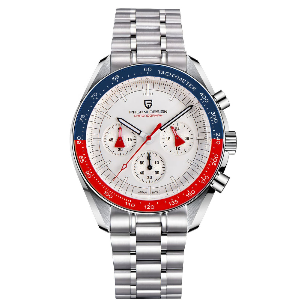 Quartz Watch Calendrier multifonctions Imperméable