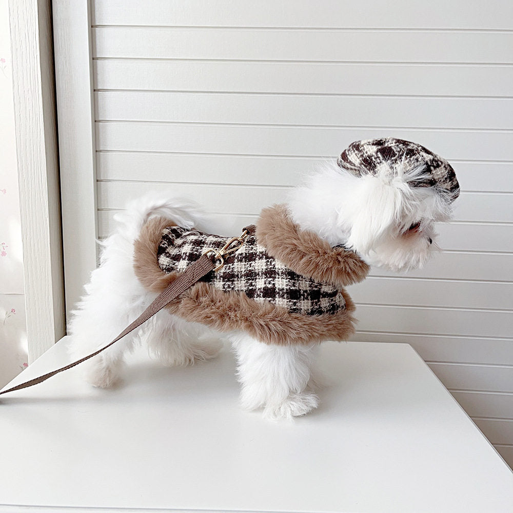 Animaux de compagnie Cape Leash Cat et vêtements pour chiens